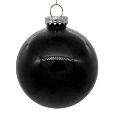Vickerman N211217 - Black Ball Ornament