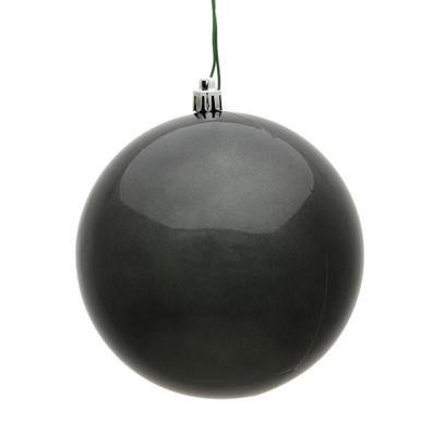  Vickerman N593087DCV - Pewter Ball Ornament 