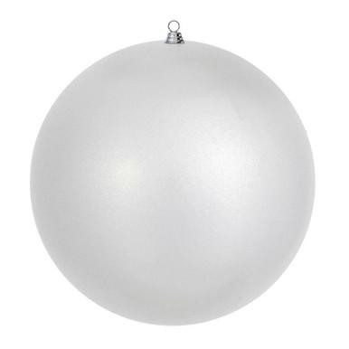 Vickerman N594507CV - 20" Giant Silver Candy Ball Outdoor Ornament