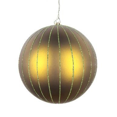 Vickerman MT211914D - Olive Ball Ornament