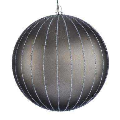 Vickerman MT211987D - Pewter Ball Ornament
