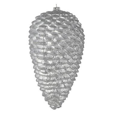 Vickerman N187307D - Silver Pinecone Ornament