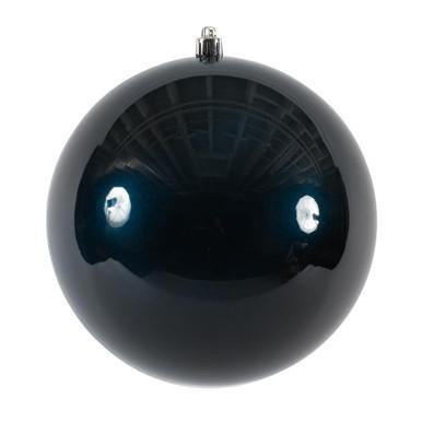 Vickerman N591531DCV - 6 inch Midnight Blue Ball Ornament - 4 pack