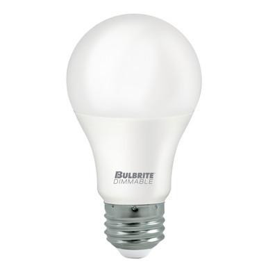 Bulbrite 774263 – 9W Soft White Frosted A19 LED Replacement Bulb – Dimmable