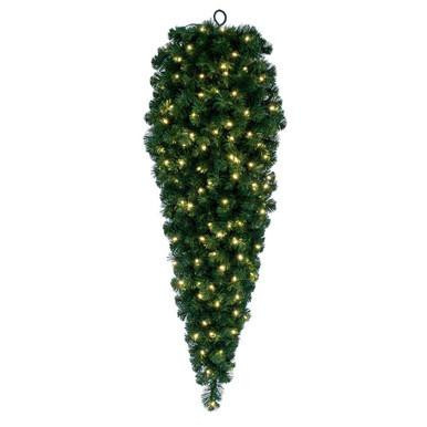 Vickerman 60" Green Artificial Teardrop with LED Lights - Vickerman G125461LED