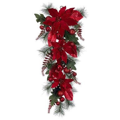 Vickerman 32" Red Artificial Teardrop - Vickerman L225408
