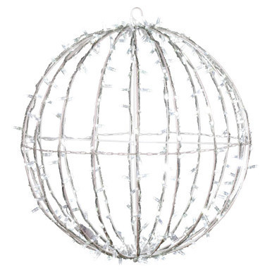 X30LED05T Vickerman - 30 Inch Outdoor Cool White LED Christmas Light Sphere