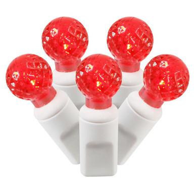  Vickerman X4W9103 - White LED 34 ft G12 Christmas Lights - White Wire 