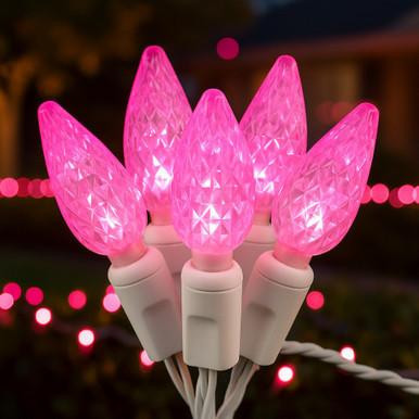  Vickerman X4W8110 - White LED 34 ft Christmas Lights - White Wire 