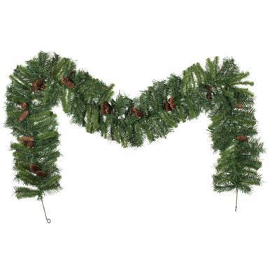 Vickerman A800911 9 ft Natural Cheyenne Garland Unlit