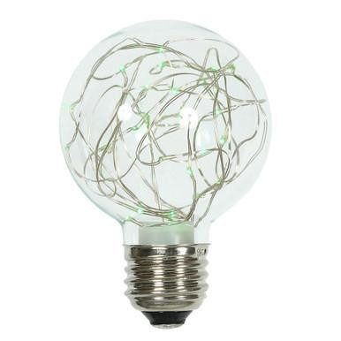 XLEDG94 Vickerman - Green LED Christmas Bulbs - E26 Base