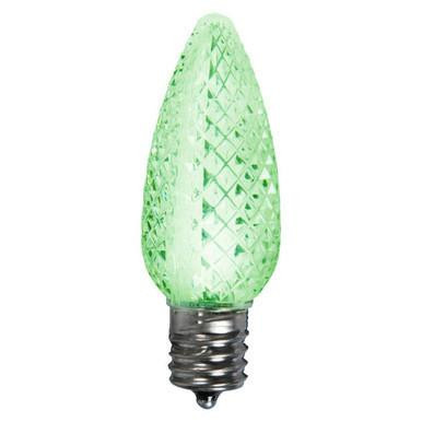XLEDC7ET-25 Vickerman - Lime LED C7 Christmas Bulbs - E12 Base - 25 Pack