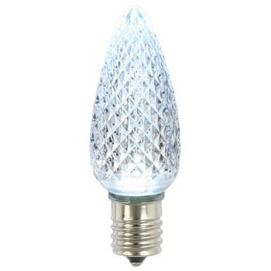 XLEDC95T-25 Vickerman - Cool White LED C9 Christmas Bulbs - 25 Pack