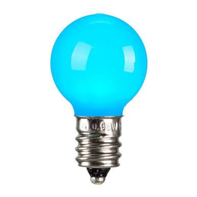 XLEDCG3L-25 Vickerman - Teal LED G30 Christmas Bulbs - E12 Base - 25 Pack