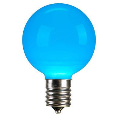 XLEDCG5L-25 Vickerman - Teal LED G50 Christmas Bulbs - E17 Base - 25 Pack