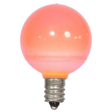 XLEDCG49-25 Vickerman - Pink LED G40 Christmas Bulbs - E12 Base - 25 Pack