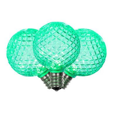  Vickerman XLEDG44-25 – Green LED Replacement Light Bulb – 25 Pack 