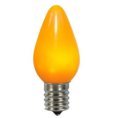  Vickerman XLEDSC77T-25 – C7 Yellow LED Replacement Light Bulb – 25 Pack 