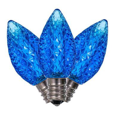 XLEDC72T-25 Vickerman - Blue LED C7 Christmas Bulbs - E12 Base - 25 Pack