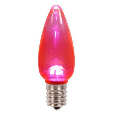 XLEDTC99T-25 Vickerman - Pink LED C9 Christmas Replacement Bulbs - E17 Base - 25 Pack