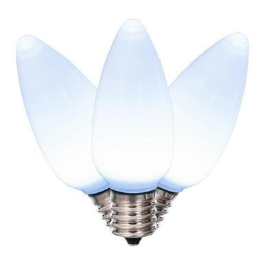 XLEDSC95-25 Vickerman - Cool White LED C9 Christmas Replacement Bulbs - E17 Base - 25 Pack