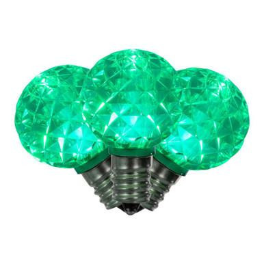  Vickerman XLEDG34-25 – G30 Green LED Replacement Light Bulb – 25 Pack 