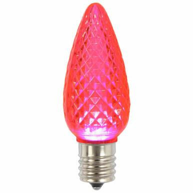 XLEDC99T-25 Vickerman - Pink LED C9 Christmas Replacement Bulbs - 25 Pack