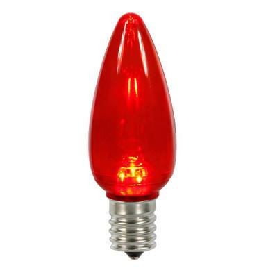  Vickerman XLEDTC93T-25 – C9 Red LED Replacement Light Bulb – 25 Pack 
