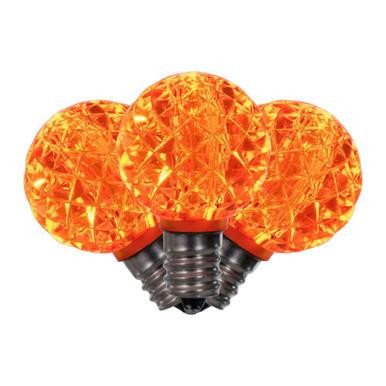  Vickerman XLEDG38-25 – G30 Orange LED Replacement Light Bulb – 25 Pack 