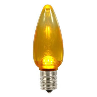 XLEDTC97T-25 Vickerman - Yellow LED C9 Christmas Replacement Bulbs - E17 Base - 25 Pack