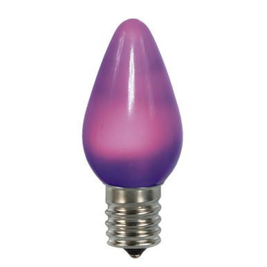  Vickerman XLEDSC76T-25 – C7 Purple LED Replacement Light Bulb – 25 Pack 