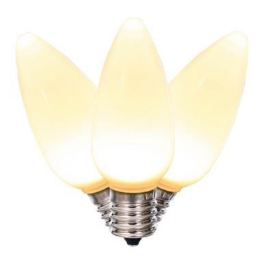 XLEDSC91-25 Vickerman - Warm White LED C9 Christmas Replacement Bulbs - E17 Base - 25 Pack