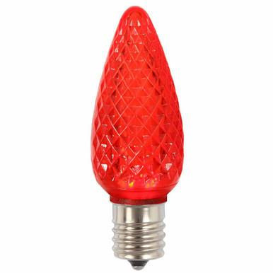 XLEDC93T-25 Vickerman - Red LED C9 Christmas Replacement Bulbs - E17 Base - 25 Pack