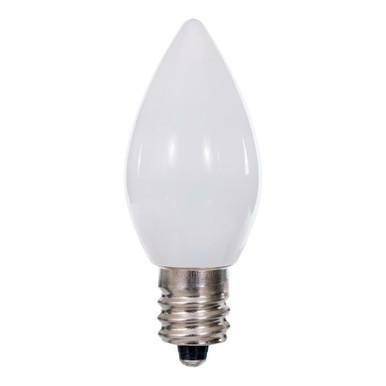  Vickerman XLEDSC75-25 – C7 Cool White LED Replacement Light Bulb – 25 Pack 