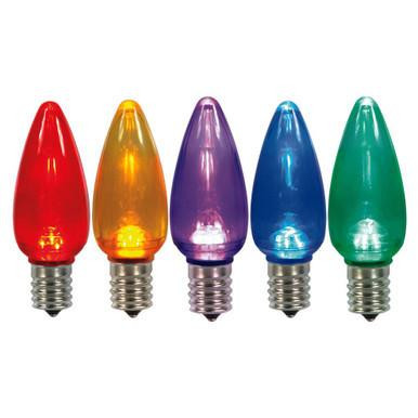  Vickerman XLEDTC90T-25 – C9 Multi Color LED Replacement Light Bulb – 25 Pack 