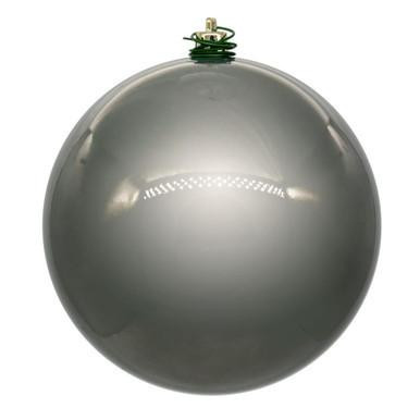 Vickerman N590825DPV - 3" Limestone Ball Christmas Ornament - Indoor or Outdoor Use - 12 Pack