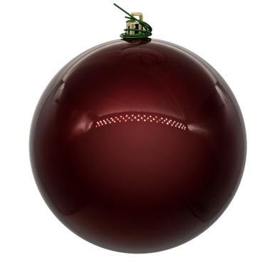 Vickerman N591019DPV - 4" Wine Ball Christmas Ornament - Outdoor Use - 6 Pack