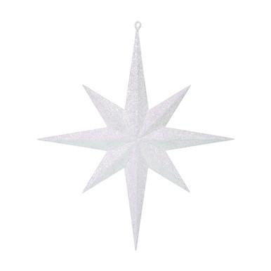 Vickerman M167511 - 15.75" White Star Christmas Ornament