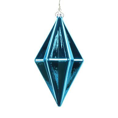 Vickerman MC212312D – 5.5" Turquoise Finial Christmas Ornament – 4 Pack