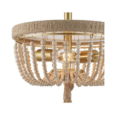 Trans Globe 11606 AG Coastal 2-Light Taylan Semi-Flush Mount