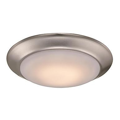 Trans Globe Lighting Trans Globe LED-30016 BN - 7.5" Brushed Nickel LED Ceiling Light - Steel 