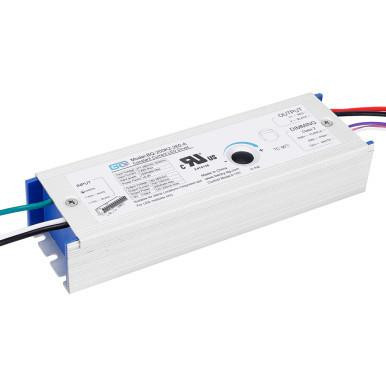 Becky LED Drivers BQ-200K2-260-A – 200W Constant Current LED Driver – 277-480VAC – 12V Auxiliary 