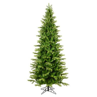  Vickerman K186180 - 9' Slim Balsam Spruce Artificial Christmas Tree Unlit 