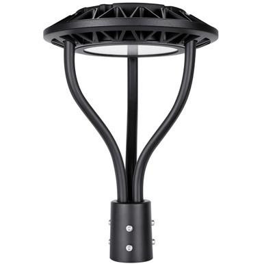 Contractor Essentials Dark Sky LED Post Top Light - Black Finish - Fits 3 Inch  Pole - 40W/60W/80W - 3000K/4000K/5000K 