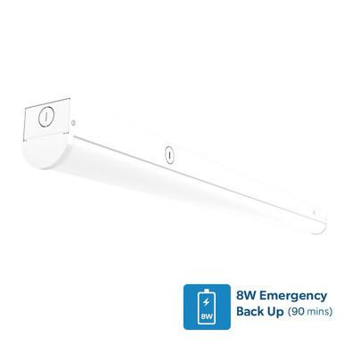 Contractor Essentials 4ft Emergency LED Stairway Strip Light - Wattage and CCT Selectable 