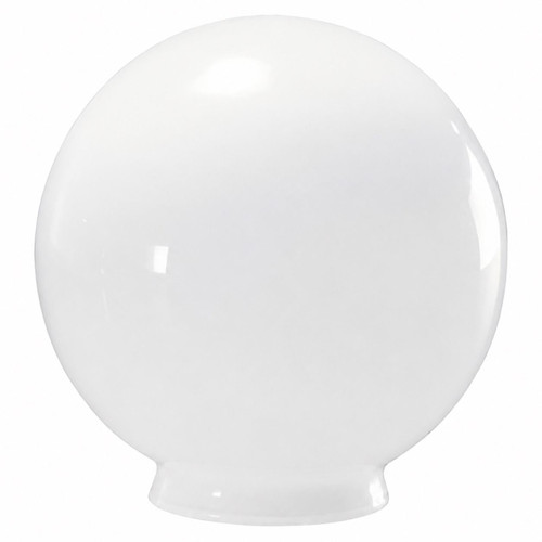 Volume Lighting Volume GS-32 - 6" White Glass Globe with 3" Neck - Gloss White Finish 