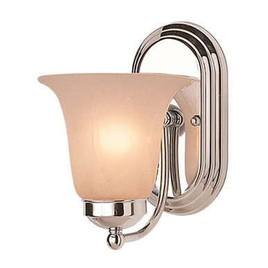 Trans Globe 3501 PC Rusty Collection 6-In., 1-Light Shaded Wall Sconce