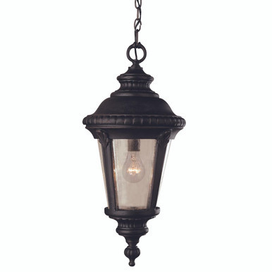 Trans Globe 5049 BK Commons 17" Hanging Lantern
