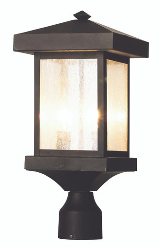Trans Globe 45644 WB Santa Cruz 17" Postmount Lantern