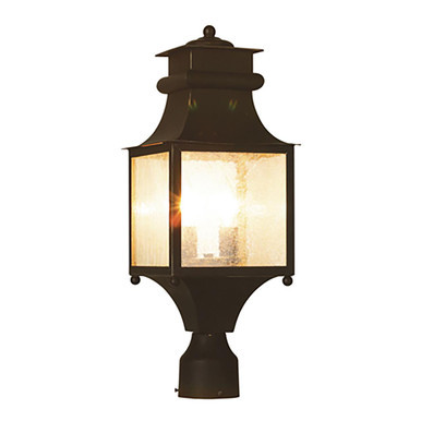 Trans Globe 45634 WB Santa Ines 20.5" Postmount Lantern